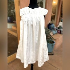 SEA Asymmetrical White Dress, size 2